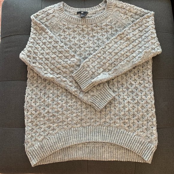 Long Cable Knit Sweater - Picture 1 of 4
